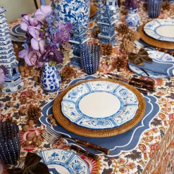 Mrs. Alice Placemats|Agatha Blue Placemats (Set Of 4)