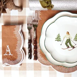 Mrs. Alice Napkins|Alathea Caramel Linen Napkins (Set Of 4)