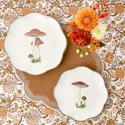 Mrs. Alice Placemats|Alathea Caramel Linen Placemats (Set Of 4)