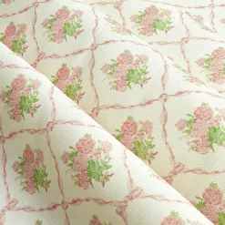 Mrs. Alice Serena Fresson Fabrics|Alice's Bouquet Fabric (Pink)