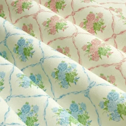Mrs. Alice Serena Fresson Fabrics|Alice's Bouquet Fabric (Pink)