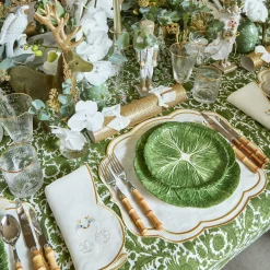 Mrs. Alice Crockery Sets|Alpine Lettuce Starter Plate (Set Of 4)