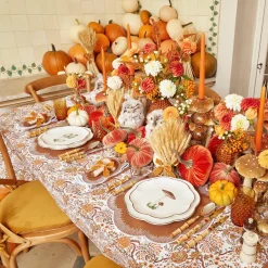 Mrs. Alice Glasses|Amber Hobnail Jug And Glasses (Set Of 6)