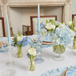 Mrs. Alice Candle Holders|Amelie Clear Candle Holders (Pair)