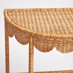 Mrs. Alice Tables|Annabelle Rattan Side Table