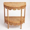 Mrs. Alice Rattan Furniture|Annabelle Rattan Side Table