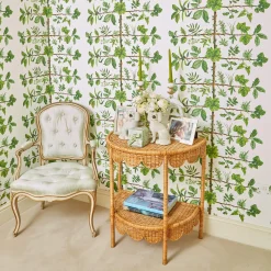 Mrs. Alice Rattan Furniture|Annabelle Rattan Side Table