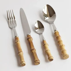 Mrs. Alice Cutlery Sets|Bamboo Cutlery Set (4 Piece)