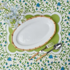 Mrs. Alice Serving Cutlery|Bamboo Serving Set