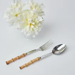 Mrs. Alice Cutlery Sets|Bamboo Serving Set