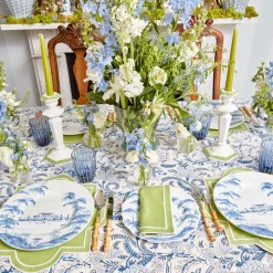 Mrs. Alice Tablecloths|Beatrice Blue Tablecloth