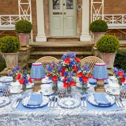 Mrs. Alice Tablecloths|Beatrice Blue Tablecloth