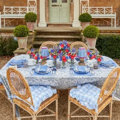 Mrs. Alice Tablecloths|Beatrice Blue Tablecloth