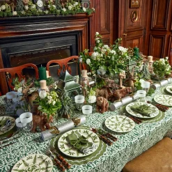 Mrs. Alice Napkins|Beatrice Forest Green Napkins (Set Of 4)