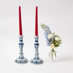 Mrs. Alice Candles|Berry Red Candles (Set Of 8)