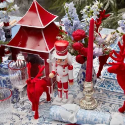 Mrs. Alice Candles|Berry Red Candles (Set Of 8)