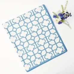 Mrs. Alice Tablecloths|Blue Bamboo Tablecloth