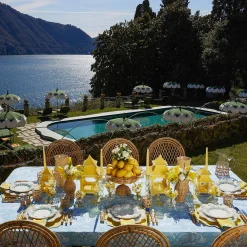 Mrs. Alice Starter Plates|Blue Coral Dinner & Starter Plates (Set Of 8)