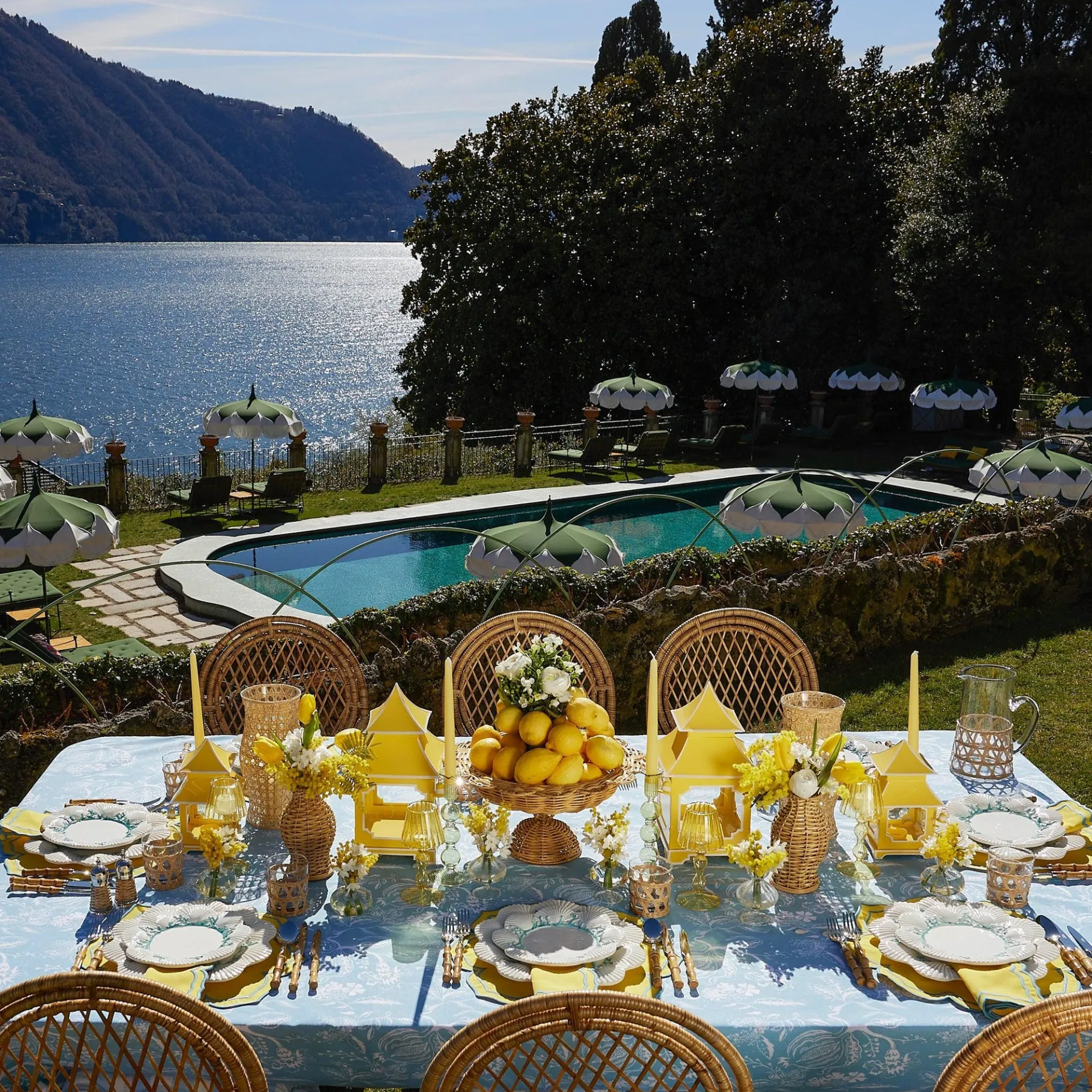 Mrs. Alice Starter Plates|Blue Coral Dinner & Starter Plates (Set Of 8)