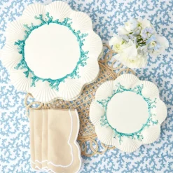 Mrs. Alice Starter Plates|Blue Coral Starter Plate