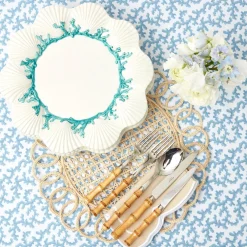 Mrs. Alice Tablecloths|Blue Coral Tablecloth