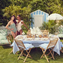 Mrs. Alice Tablecloths|Blue Coral Tablecloth
