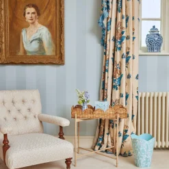 Mrs. Alice Vases|Blue Floral Toleware Set