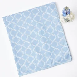 Mrs. Alice Tablecloths|Blue Garland Tablecloth