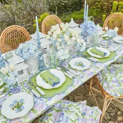 Mrs. Alice Cushions|Blue Hydrangea Seat Pad Cushion