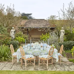 Mrs. Alice Cushions|Blue Hydrangea Seat Pad Cushion