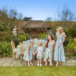 Mrs. Alice Tablecloths|Blue Hydrangea Tablecloth