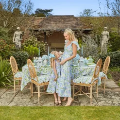 Mrs. Alice Tablecloths|Blue Hydrangea Tablecloth
