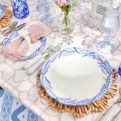 Mrs. Alice Dinner Plates|Blue Lily Of The Valley Dinner Plate