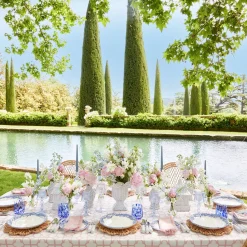 Mrs. Alice Dinner Plates|Blue Lily Of The Valley Dinner Plate