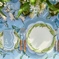 Mrs. Alice Tablecloths|Blue Lily Of The Valley Tablecloth