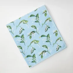 Mrs. Alice Tablecloths|Blue Lily Of The Valley Tablecloth