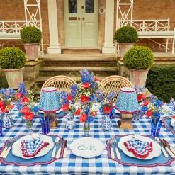 Mrs. Alice Lamps & Lighting|Blue Lotus Lampshade