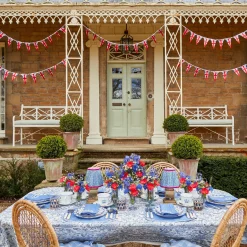 Mrs. Alice Lamps & Lighting|Blue Lotus Lampshade