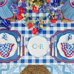 Mrs. Alice Lamps & Lighting|Blue Lotus Lampshade