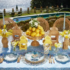 Mrs. Alice Dinner Plates|Blue Matilde Dinner Plates (Set Of 4)