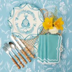 Mrs. Alice Dinner Plates|Blue Melograno Dinner Plate