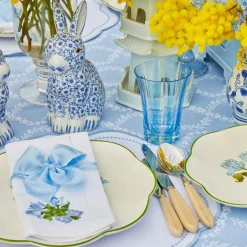 Mrs. Alice Glasses|Blue Positano Glasses (Set Of 4)