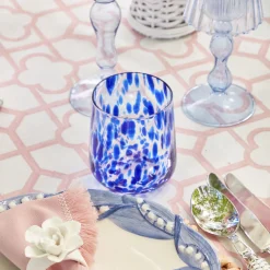 Mrs. Alice Glasses|Blue Provence Water Glasses (Set Of 4)