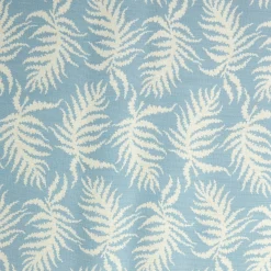 Mrs. Alice Serena Fresson Fabrics|Blue Trailing Ferns Fabric