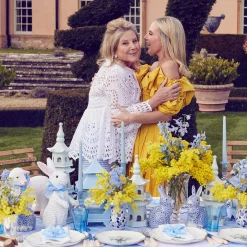 Mrs. Alice Starter Plates|Blue Tulip Starter Plate