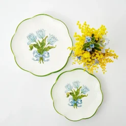 Mrs. Alice Starter Plates|Blue Tulip Starter Plate