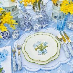 Mrs. Alice Starter Plates|Blue Tulip Starter Plate