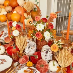 Mrs. Alice Candles|Burnt Orange Candles (Set Of 8)