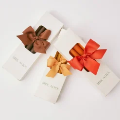 Mrs. Alice Candles|Burnt Orange Candles (Set Of 8)