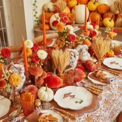 Mrs. Alice Candles|Burnt Orange Candles (Set Of 8)